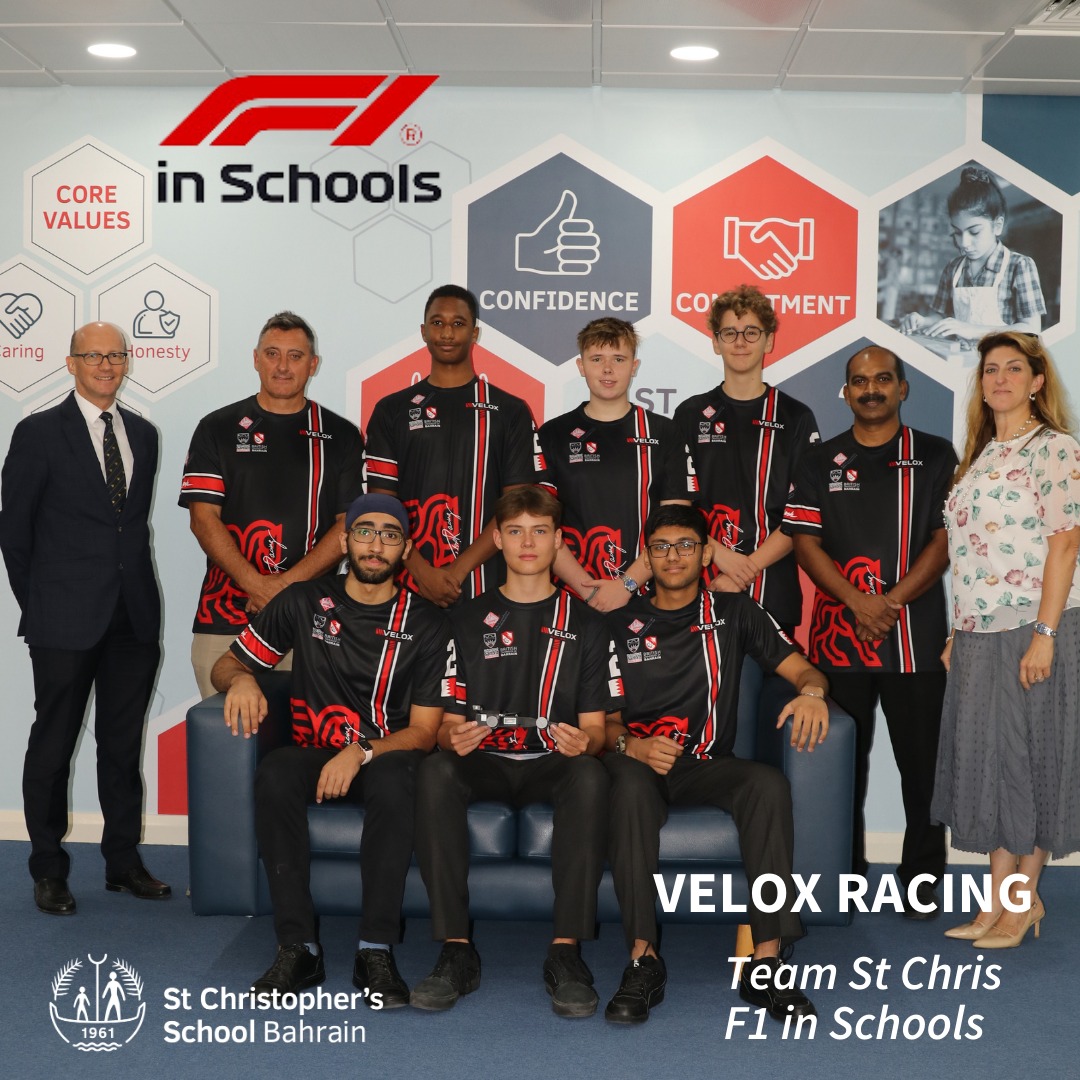 St Chris Team, Velox Racing, are representing the Kingdom of Bahrain at the Formula 1 World Finals i