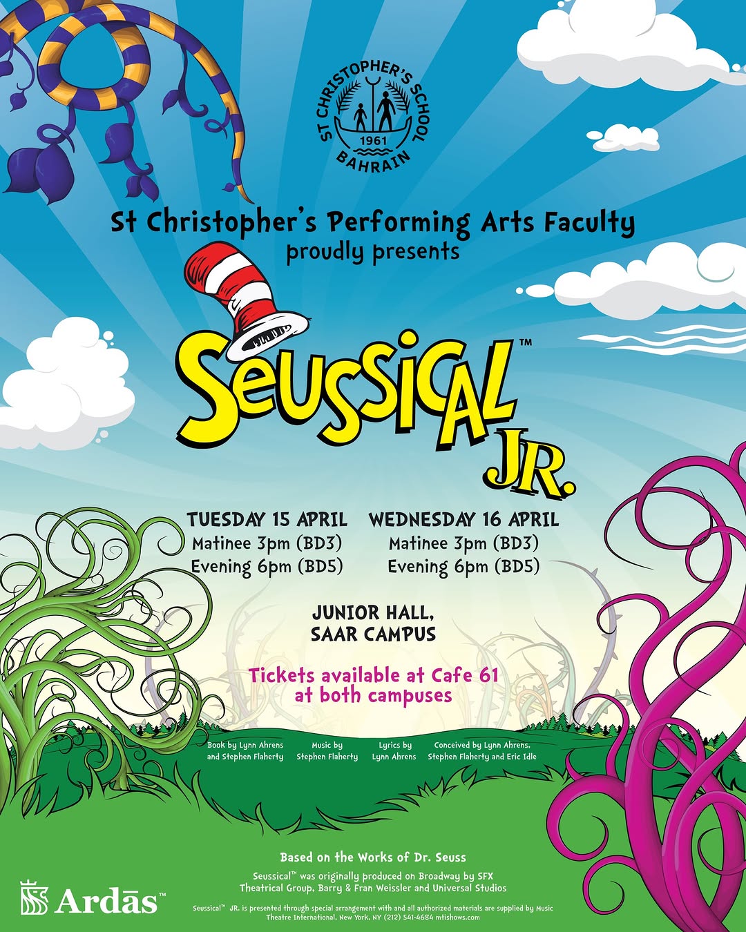 St Christopher's School Performing Arts Faculty proudly present sessical JR 