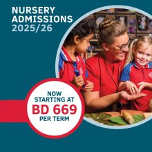 Nursery promotion for the 2025/26 academic year