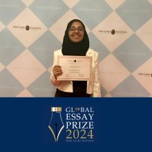 Year 9 Student Shines at Global Essay Competition